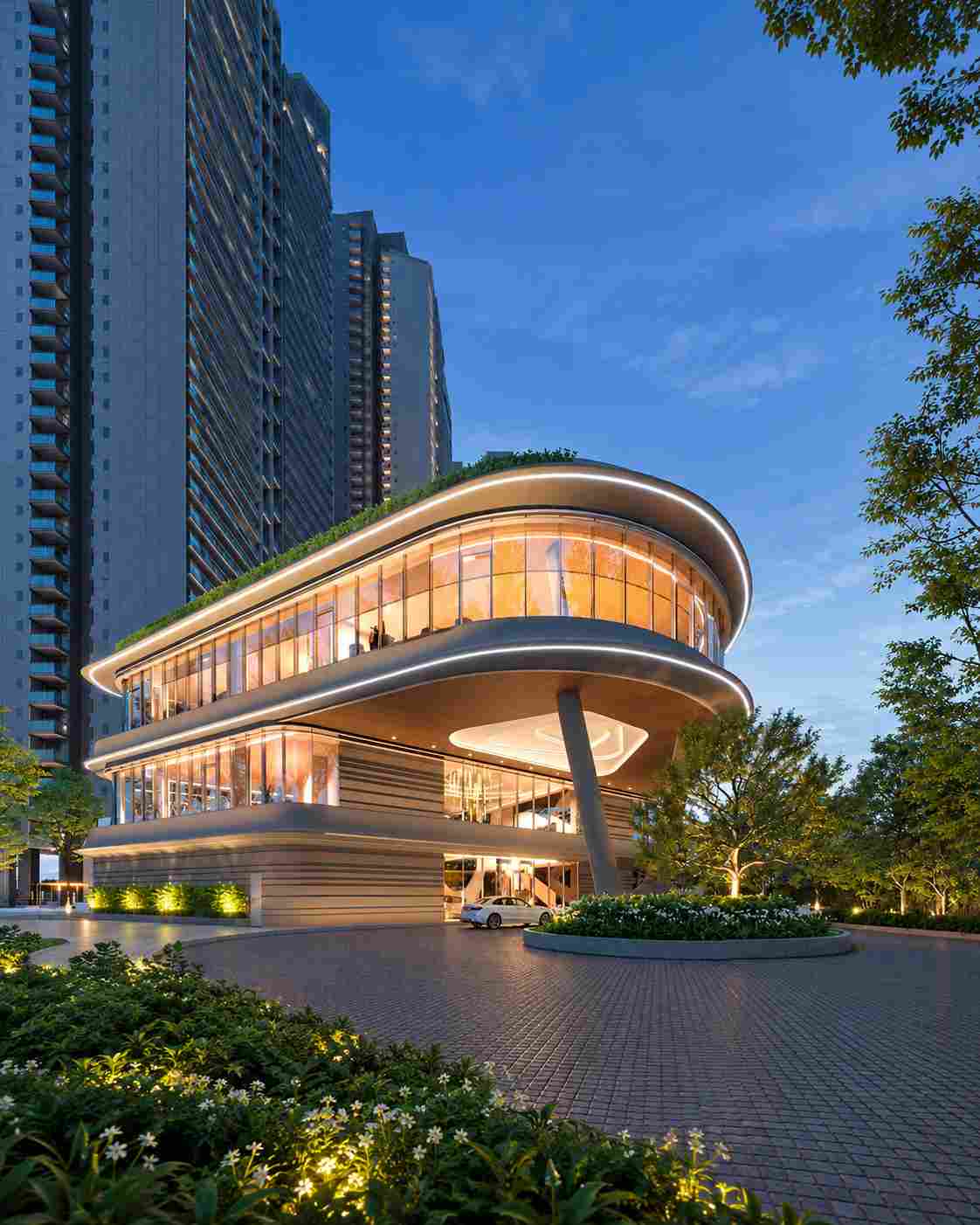 Experion Trillion Sector 48 Gurgaon tower elevation